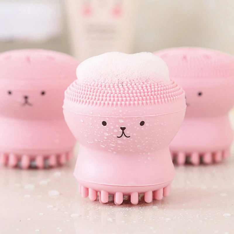 Beauty Face Skin Care Cleaning Tools Cute Octopus Jellyfish Facial Puff Massage Exfoliating Wash Tools Facial Cleansing Brush
Beauty Face Skin Care Cleaning Tools Cute Octopus Jellyfish Facial Puff Massage Exfoliating Wash Tools Facial Cleansing Brush