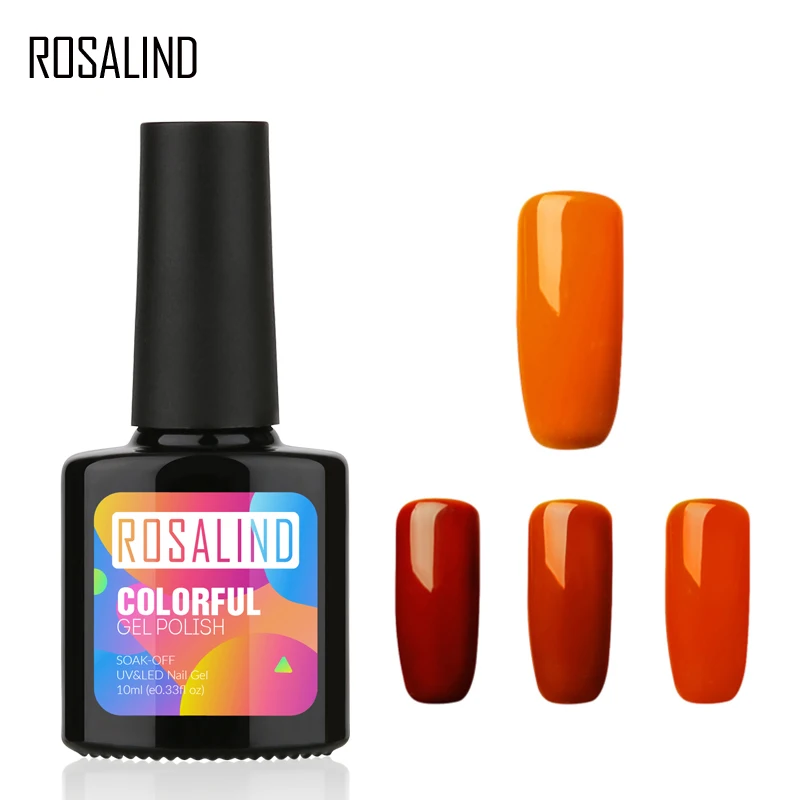 ROSALIND Gel 1S 10ML Orange Color Series UV Nail Gel Polish Gel Varnish Nail Art Manicure Kit UV Led Professional Nail Polish
ROSALIND Gel 1S 10ML Orange Color Series UV Nail Gel Polish Gel Varnish Nail Art Manicure Kit UV Led Professional Nail Polish
