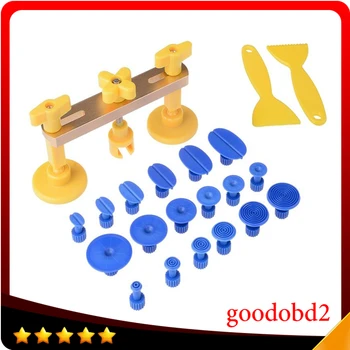 PDR Paintless Dent Removel Repair Tools Kits Car Body Dent Repair PDR Tools Hand Tool Set with 18pcs Pulling Gule Tabs+scrape
PDR Paintless Dent Removel Repair Tools Kits Car Body Dent Repair PDR Tools Hand Tool Set with 18pcs Pulling Gule Tabs+scrape
