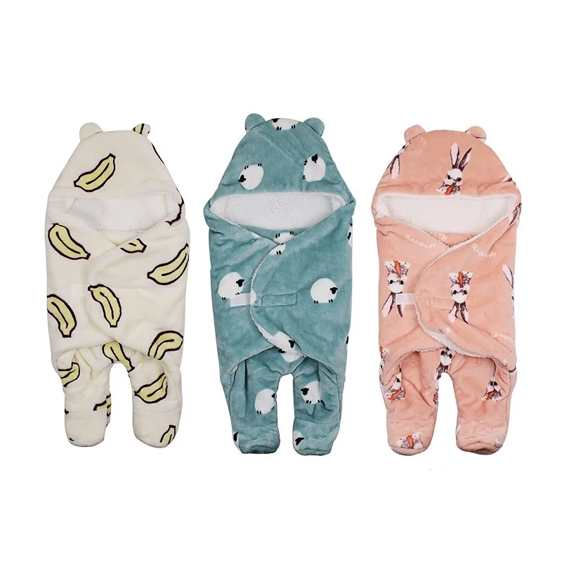 Baby Swaddle Envelope For Newborns Thickening Coral Fleece Baby Sleeping Bag Wrap Infant Warm Sleepsack Bedding Quilts Blanket
Baby Swaddle Envelope For Newborns Thickening Coral Fleece Baby Sleeping Bag Wrap Infant Warm Sleepsack Bedding Quilts Blanket
