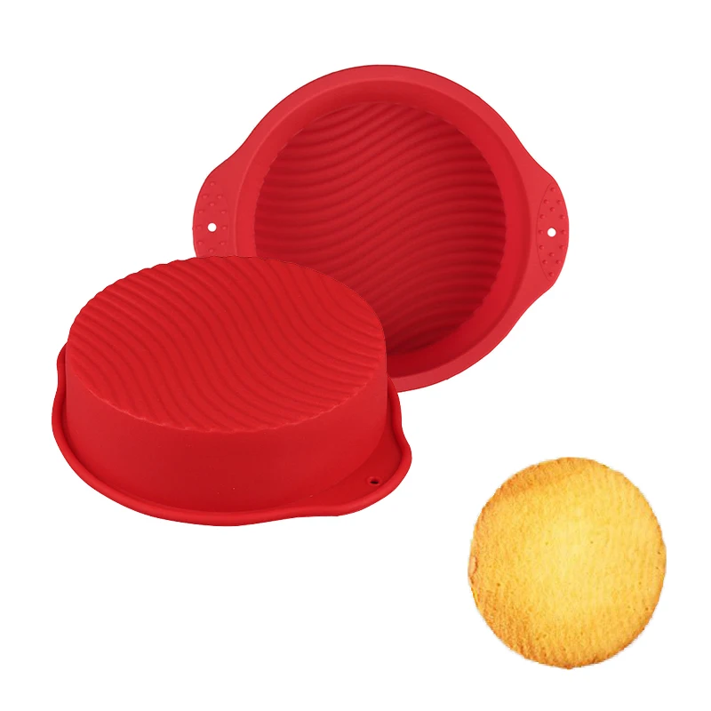 7 inch Round Shape Silicone Molds For Cream Sponge Cake Mold DIY Baking Tools Non Stick Bakeware Tray
7 inch Round Shape Silicone Molds For Cream Sponge Cake Mold DIY Baking Tools Non Stick Bakeware Tray