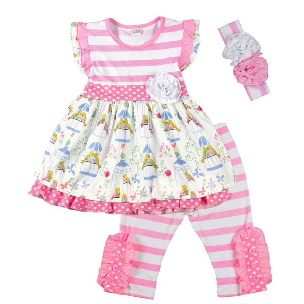 In Stock 2018 Kids Summer Outfits Floral Dress Pink Ruffles Pants Boutique 2 Pcs Cotton Clothing Sets 2GK801-138
In Stock 2018 Kids Summer Outfits Floral Dress Pink Ruffles Pants Boutique 2 Pcs Cotton Clothing Sets 2GK801-138