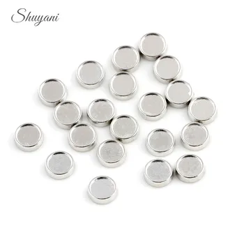 100PC!! Zinc Alloy 8*8mm Round Collet Charms Cabochon Stickers Floating Locket Charms for Magnetic Glass Locket
100PC!! Zinc Alloy 8*8mm Round Collet Charms Cabochon Stickers Floating Locket Charms for Magnetic Glass Locket