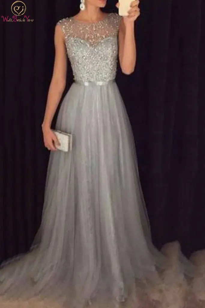 Summer Crystal Prom Dresses 2019 New A Line Sleeveless O Neck Floor Length Long Prom Dress Off The Shoulder Formal Evening Gowns
Summer Crystal Prom Dresses 2019 New A Line Sleeveless O Neck Floor Length Long Prom Dress Off The Shoulder Formal Evening Gowns