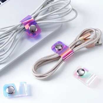 3pcs Cute Cable Winder Earphone Buckle Cable Organizer Laser Color Desk Set Wire Storage Data Line Holder Tie Desk Accessories
3pcs Cute Cable Winder Earphone Buckle Cable Organizer Laser Color Desk Set Wire Storage Data Line Holder Tie Desk Accessories