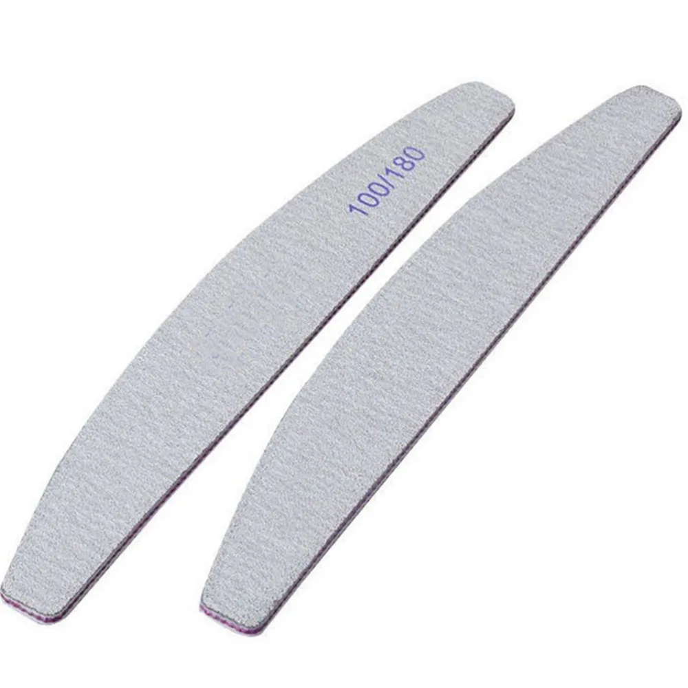 1pc Professional Nail Files Buffer Double Side Gray Color Half Moon Curved Nail Art Care Tool
1pc Professional Nail Files Buffer Double Side Gray Color Half Moon Curved Nail Art Care Tool