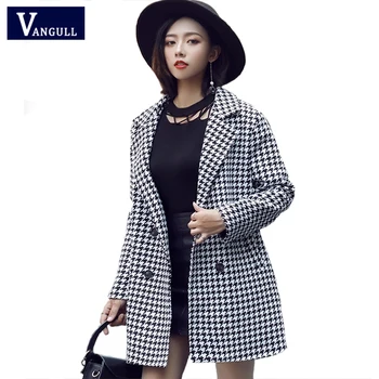 Office Lady slim Women's Clothing 2018 Winter Double Breasted Female Coats Turn-down Collar Plaid women long basic Jackets
Office Lady slim Women's Clothing 2018 Winter Double Breasted Female Coats Turn-down Collar Plaid women long basic Jackets