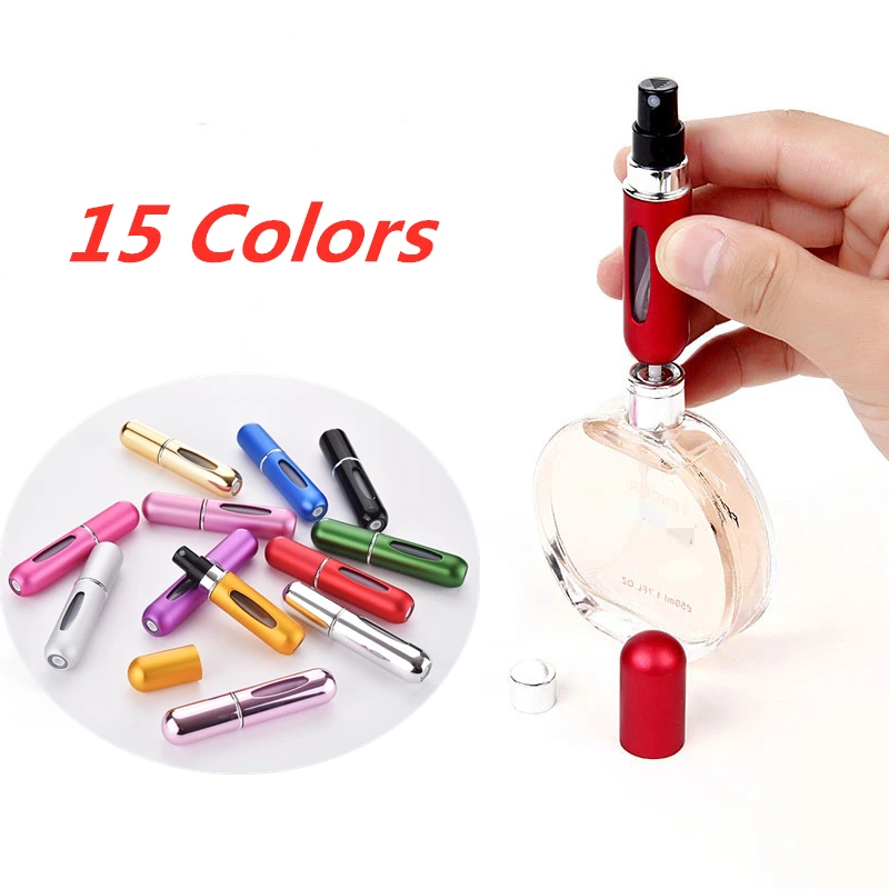 5ml Portable Refillable Bottle Mini Perfume Bottles Spray Scent Pump Empty Cosmetic Containers Spray Atomizer Travel Parfum Gift
5ml Portable Refillable Bottle Mini Perfume Bottles Spray Scent Pump Empty Cosmetic Containers Spray Atomizer Travel Parfum Gift