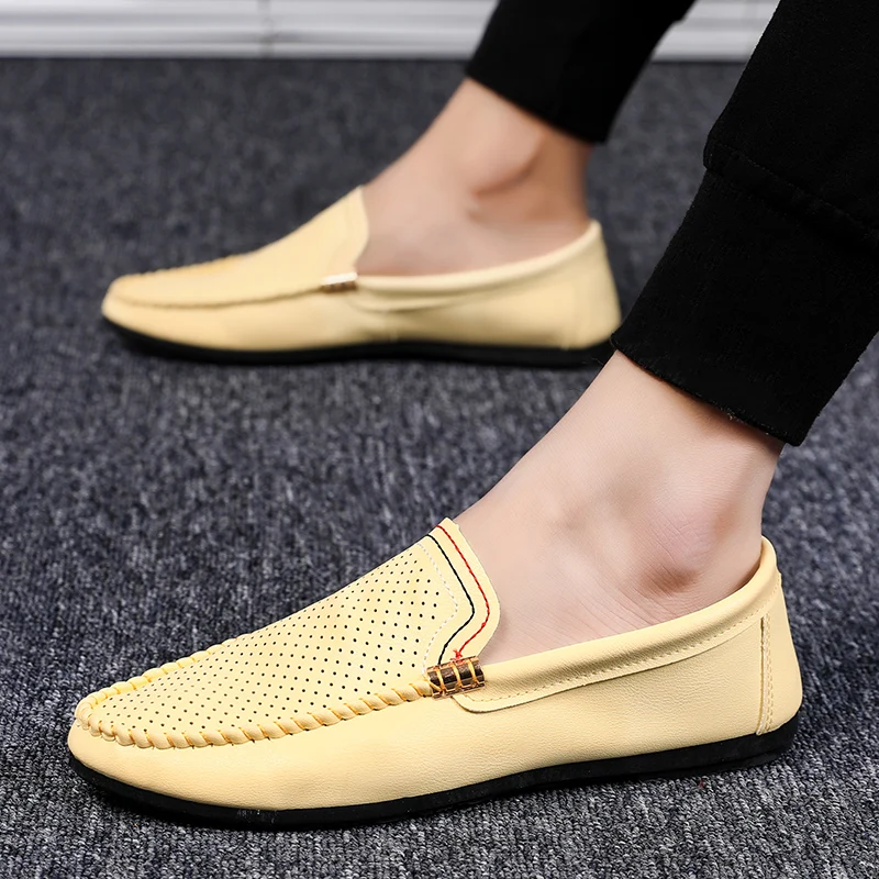 GRAM EPOS 2019 Men Spring Summer Casual shoes High Quality Male Mesh Summer Cool Leather Dress Business Loafer Driving shoes
GRAM EPOS 2019 Men Spring Summer Casual shoes High Quality Male Mesh Summer Cool Leather Dress Business Loafer Driving shoes