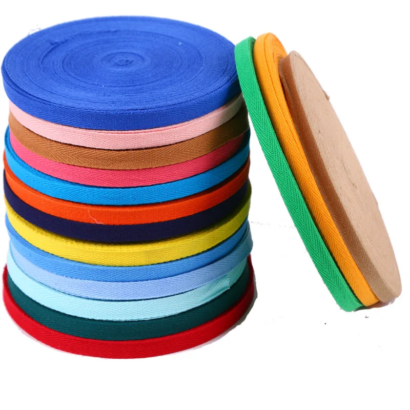 Ribbon 1cm 2cm Multi Color Herringbone Tape Ribbons 10mm Woven Cotton Sewing Overlock Cloth Strap Belt DIY Accessories 50Yards
Ribbon 1cm 2cm Multi Color Herringbone Tape Ribbons 10mm Woven Cotton Sewing Overlock Cloth Strap Belt DIY Accessories 50Yards