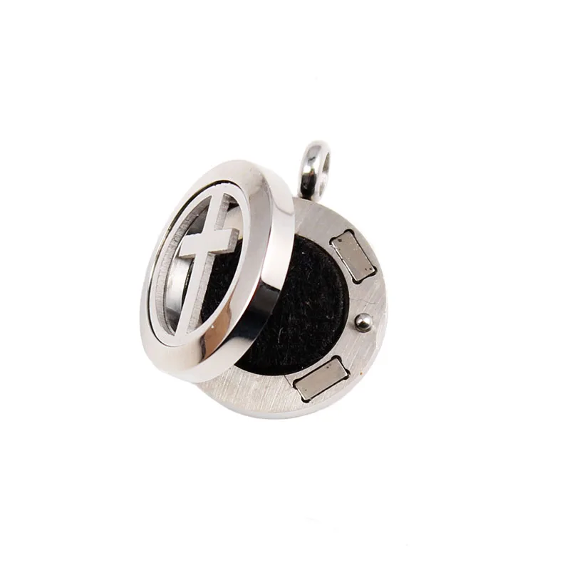 20mm cross magnetic diffuser pendant necklace 316L Stainless steel aromatherapy perfume lockets necklace essential oil jewelry
20mm cross magnetic diffuser pendant necklace 316L Stainless steel aromatherapy perfume lockets necklace essential oil jewelry