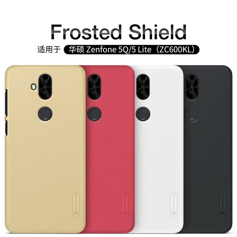 For ASUS Zenfone 5 lite Zenfone 5q ZC600KL Case Nillkin frosted pc hard cases phone shell back cover with free Screen protector
For ASUS Zenfone 5 lite Zenfone 5q ZC600KL Case Nillkin frosted pc hard cases phone shell back cover with free Screen protector