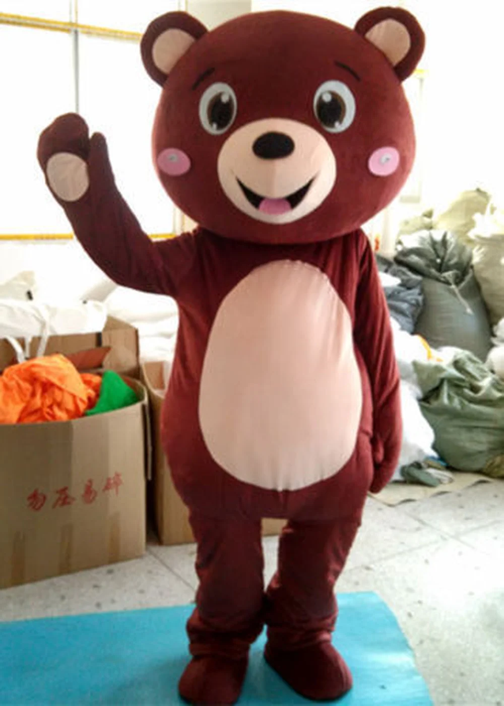 Brown Bear Adult Mascot Costume Suits Cosplay Party Game Dress Outfits Clothing Advertising Carnival Halloween Christmas Easter
Brown Bear Adult Mascot Costume Suits Cosplay Party Game Dress Outfits Clothing Advertising Carnival Halloween Christmas Easter