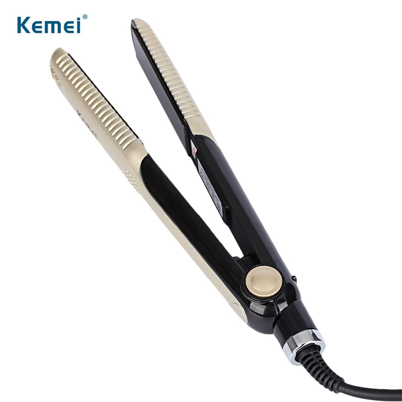 Kemei Authentic KM-327 Professional Hair Straightener Iron Hairstyling Portable Ceramic Hair Straightener Iron Styling Tools
Kemei Authentic KM-327 Professional Hair Straightener Iron Hairstyling Portable Ceramic Hair Straightener Iron Styling Tools