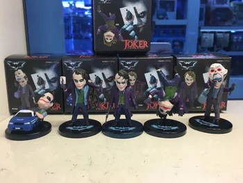 5pcs/set The Joker Batman Action Figures PVC brinquedos Collection Figures toys for christmas gift with retail box
5pcs/set The Joker Batman Action Figures PVC brinquedos Collection Figures toys for christmas gift with retail box