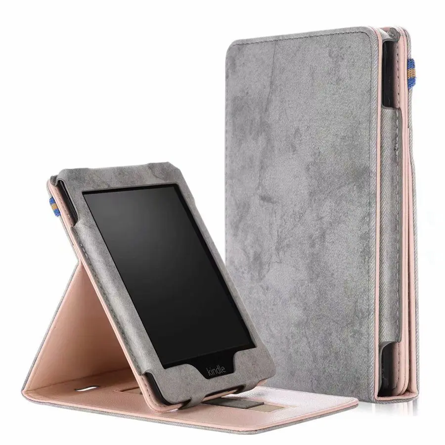Luxury PU Leather Case for Amazon Kindle Paperwhite 1 2 3 2015 2017 6 inch Flip Case with Auto Wake Up / Sleep Function +Film
Luxury PU Leather Case for Amazon Kindle Paperwhite 1 2 3 2015 2017 6 inch Flip Case with Auto Wake Up / Sleep Function +Film