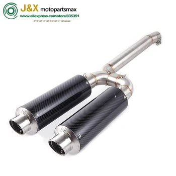 FZ6S FZ6N Motorcycle Carbon Fiber Exhaust Muffler Connecter Middle Pipe Full System Slip On For Yamaha FZ-6N FZ-6S FZ6
FZ6S FZ6N Motorcycle Carbon Fiber Exhaust Muffler Connecter Middle Pipe Full System Slip On For Yamaha FZ-6N FZ-6S FZ6