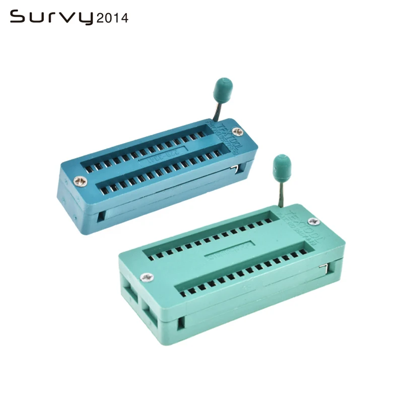 1/2PCS Multi-function Universal ZIF DIP IC Test Socket Pack Arduino 28 pin,1PCS 28Pin WIDE option
1/2PCS Multi-function Universal ZIF DIP IC Test Socket Pack Arduino 28 pin,1PCS 28Pin WIDE option