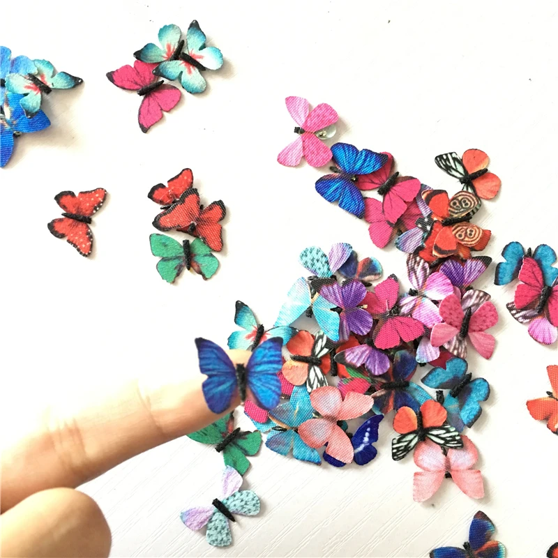 3D Fake Handmade Artificial Butterfly Cloth Manual Mini Fabrics Butterflies Wedding Home Decoration Crafts DIY Jewelry Fittings
3D Fake Handmade Artificial Butterfly Cloth Manual Mini Fabrics Butterflies Wedding Home Decoration Crafts DIY Jewelry Fittings