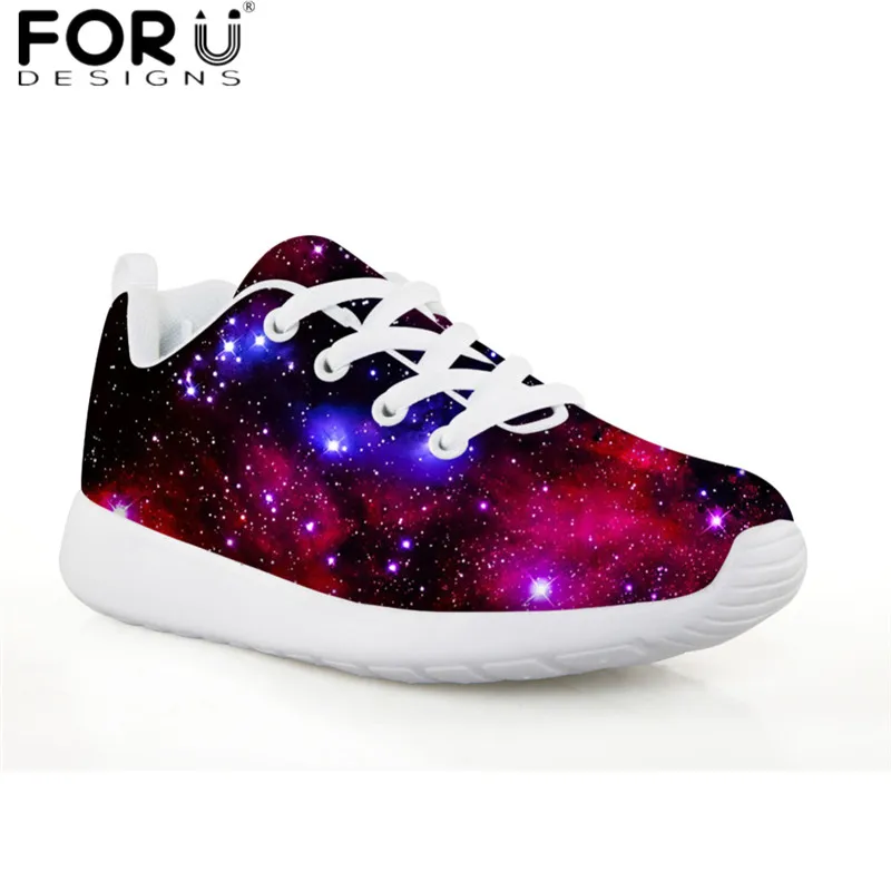 FORUDESIGNS Galaxy Space 3D Print Shoes Casual Autumn Sneakers Children Comfortable Running Shoes Light Mesh Flats for Kids Girl
FORUDESIGNS Galaxy Space 3D Print Shoes Casual Autumn Sneakers Children Comfortable Running Shoes Light Mesh Flats for Kids Girl