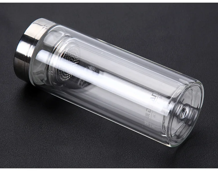 1PC 300ml Glass Water Pot Tea Infuser Double wall Glass with stainless steel Filter Sport Water Tumbler Water Kettle KD 1463
1PC 300ml Glass Water Pot Tea Infuser Double wall Glass with stainless steel Filter Sport Water Tumbler Water Kettle KD 1463