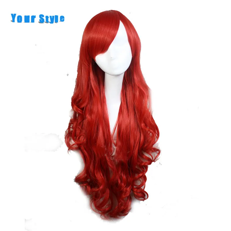 Your Style Synthetic Long Wavy Cosplay Womens Wig For Party Costume Red Natural Scalp Hair Wig Heat Resistant Fiber
Your Style Synthetic Long Wavy Cosplay Womens Wig For Party Costume Red Natural Scalp Hair Wig Heat Resistant Fiber