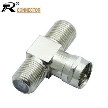 SIZE 1:2 F PLUG WHOLESALE F MALE TO 2F JACK CONNECTOR GOOD QUALITY INTERNATIONAL STANDARD CHEAP 20PCS/LOT
SIZE 1:2 F PLUG WHOLESALE F MALE TO 2F JACK CONNECTOR GOOD QUALITY INTERNATIONAL STANDARD CHEAP 20PCS/LOT