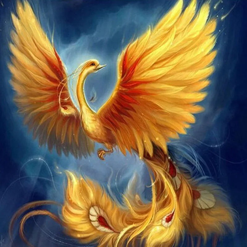 35*35 Phoenix Diamond painting Cross stitch Diy Diamond embroidery bead round drill Diamond mosaic pasted crystal 5d Needlework
35*35 Phoenix Diamond painting Cross stitch Diy Diamond embroidery bead round drill Diamond mosaic pasted crystal 5d Needlework