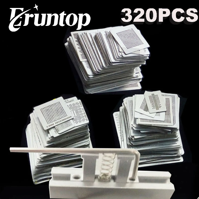 for Laptop 139PCS 550PCS 320PCS Bga Reballing Stencil Template Steel Mesh Kit with Reball Station
for Laptop 139PCS 550PCS 320PCS Bga Reballing Stencil Template Steel Mesh Kit with Reball Station