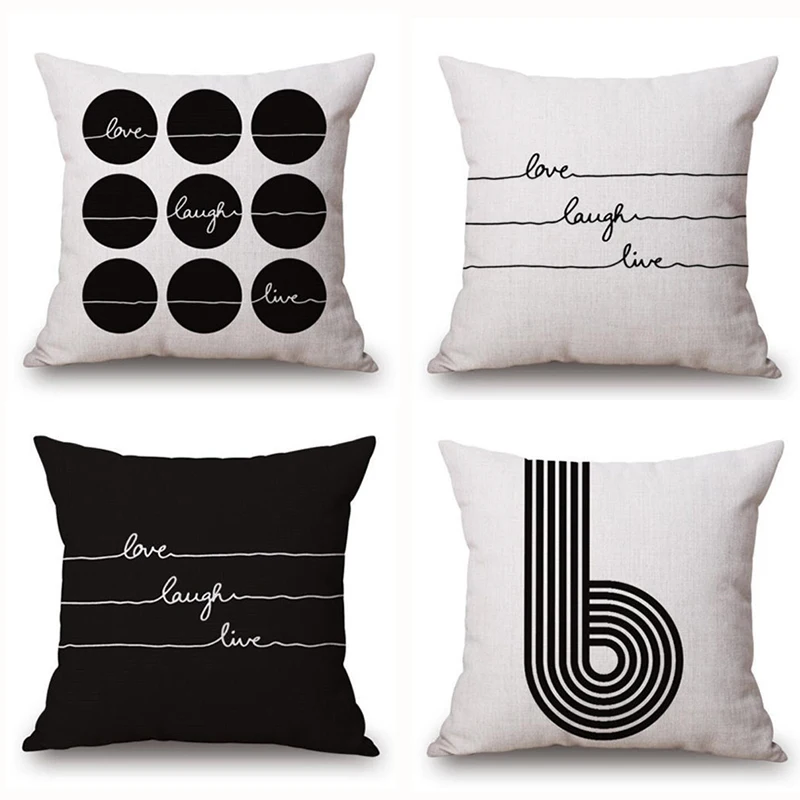 Enjoy the Little Things Linen Cotton Cushion Cover Love Laugh Live Color Pillow case 45X45cm Bedroom Decoration
Enjoy the Little Things Linen Cotton Cushion Cover Love Laugh Live Color Pillow case 45X45cm Bedroom Decoration