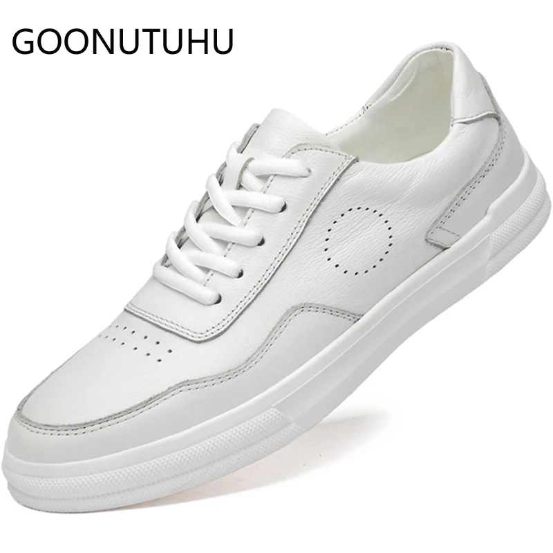 2019 new men's vulcanized shoes casual genuine leather lace up flat shoe man classic black white platform shoes for men hot sale
2019 new men's vulcanized shoes casual genuine leather lace up flat shoe man classic black white platform shoes for men hot sale