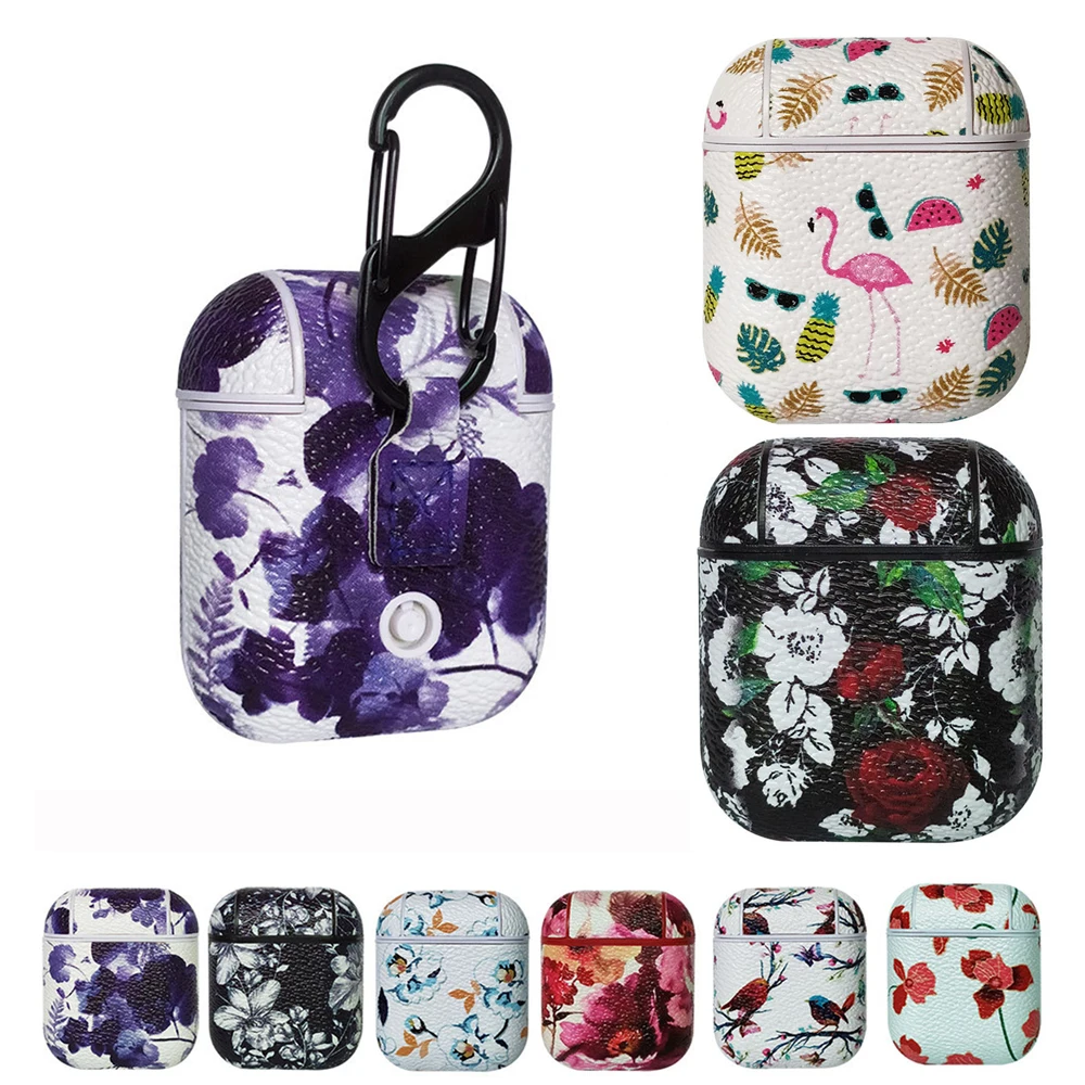 1Pc Flower And Bird Flamingo Pattern Leather Bluetooth Earphone Protective Case Skin Cover For Apple AirPods Anti-Scratch Case
1Pc Flower And Bird Flamingo Pattern Leather Bluetooth Earphone Protective Case Skin Cover For Apple AirPods Anti-Scratch Case