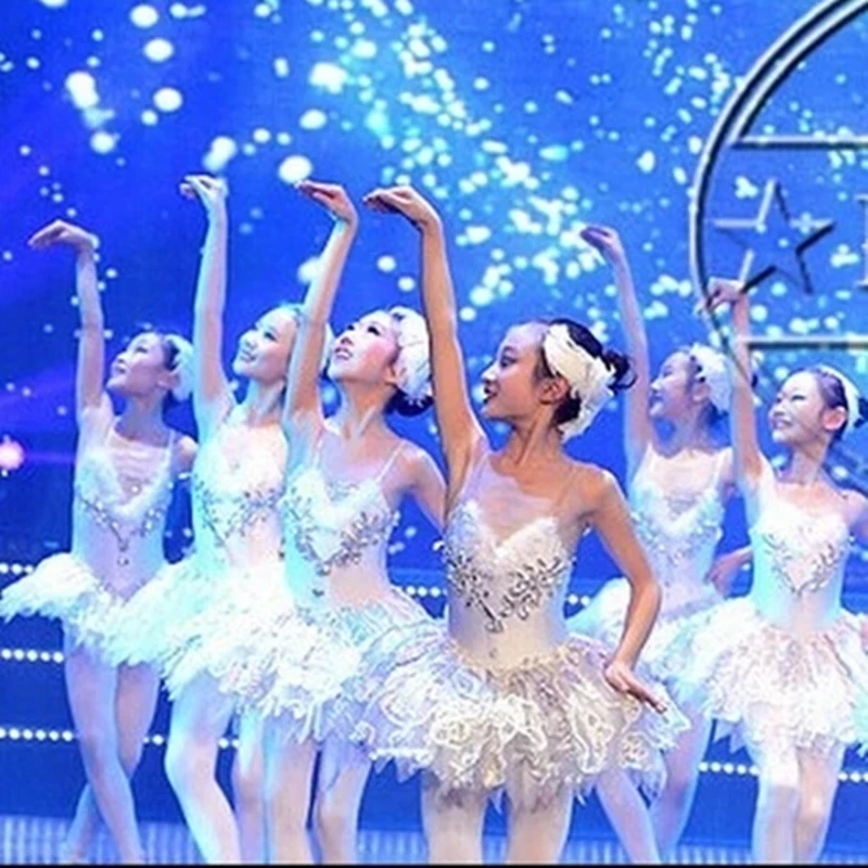 Professional Ballet Tutu Dancewear Girls White Swan Lake Classical Dance Costume Performance Ballet Dress For Children
Professional Ballet Tutu Dancewear Girls White Swan Lake Classical Dance Costume Performance Ballet Dress For Children