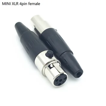 10pcs/lot Good Quality Mini XLR 4Pin Male And Female Plug Small XLR Cannon Audio Microphone Connector
10pcs/lot Good Quality Mini XLR 4Pin Male And Female Plug Small XLR Cannon Audio Microphone Connector