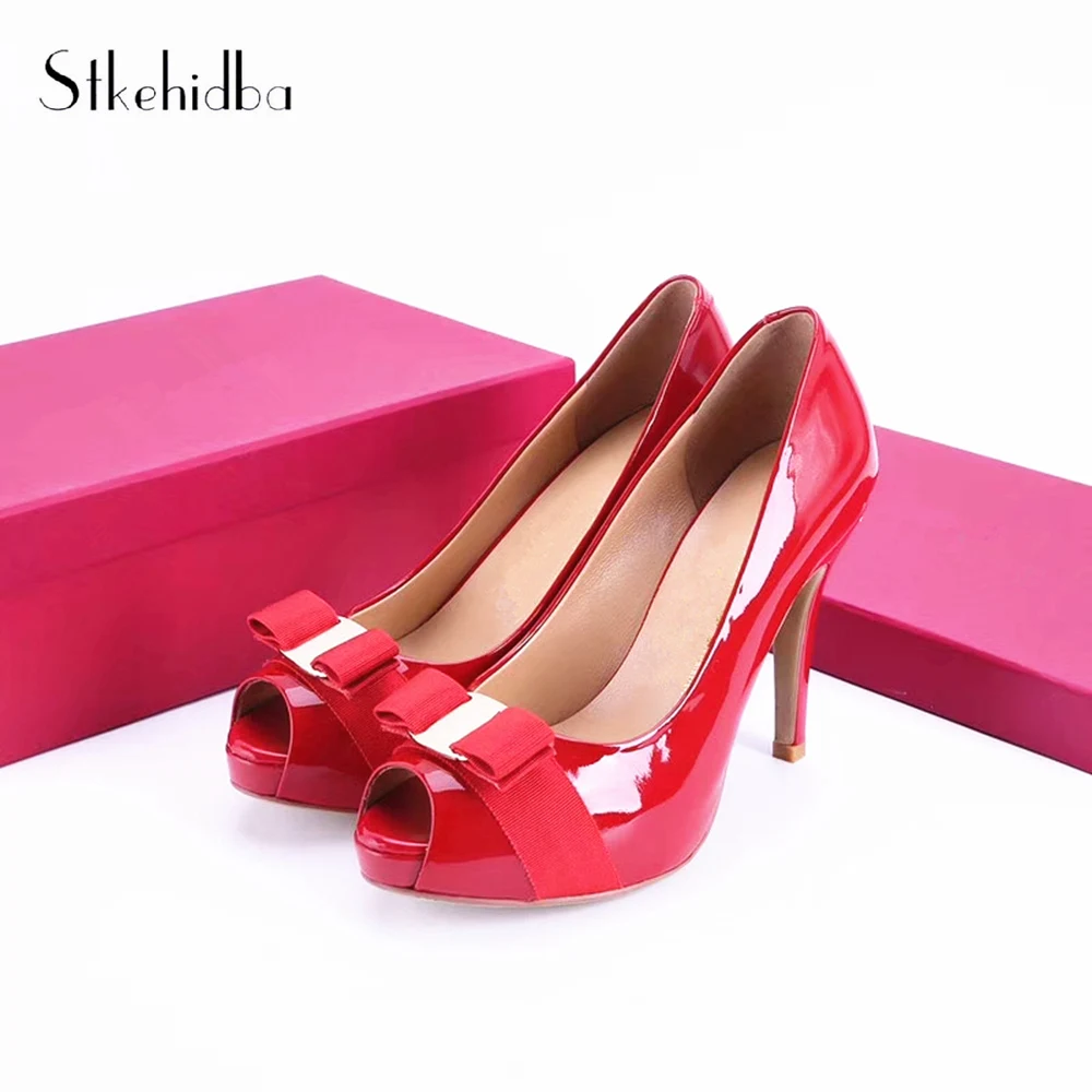 Stkehidba New Fashion High Heels Pumps Real Leather Women's Shoes Sexy Thin Heels Peep Toe Pumps Red Wedding Shoes34-41Top Shoes
Stkehidba New Fashion High Heels Pumps Real Leather Women's Shoes Sexy Thin Heels Peep Toe Pumps Red Wedding Shoes34-41Top Shoes
