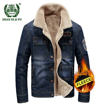 2018 Europe men's winter thicken warm casual brand fashion cowboy fleece cotton jackets man afs jeep denim blue coats outerwear
2018 Europe men's winter thicken warm casual brand fashion cowboy fleece cotton jackets man afs jeep denim blue coats outerwear