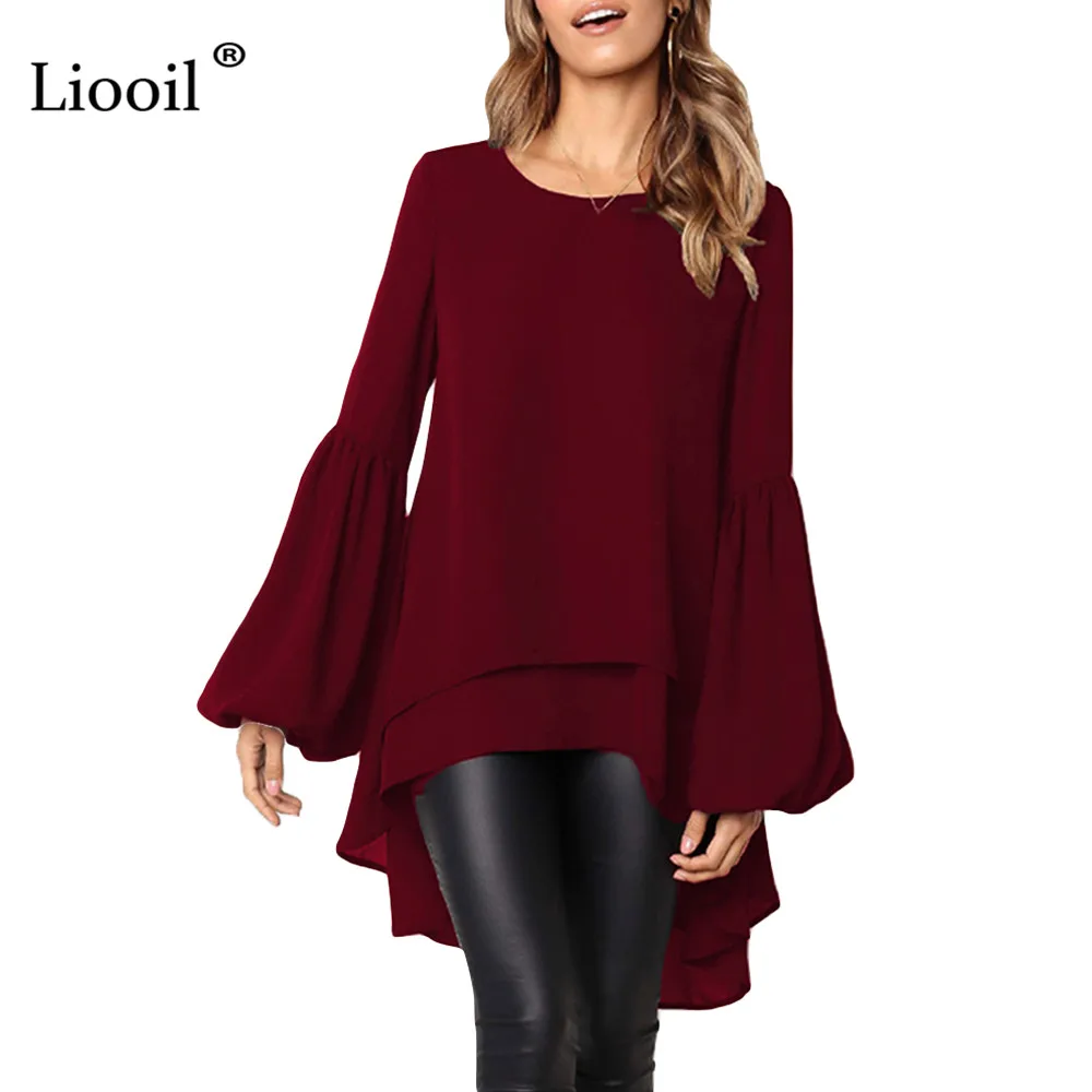 Liooil Black White Puff Sleeve Sexy Top Women Clothes 2019 Autumn Winter O Neck Asymmetrical High Low Hem Party Blouses And Tops
Liooil Black White Puff Sleeve Sexy Top Women Clothes 2019 Autumn Winter O Neck Asymmetrical High Low Hem Party Blouses And Tops