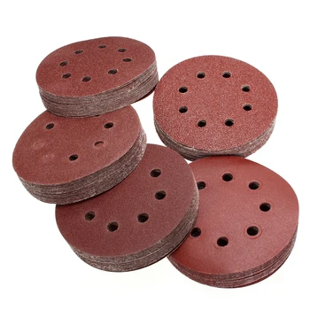 100Pcs 5in Sander Disc 60/80/100/120/240 Grit Sandpaper Sheet Hook Loop Sanding Disc Sanding Disk for Sandpaper Grinding Disc
100Pcs 5in Sander Disc 60/80/100/120/240 Grit Sandpaper Sheet Hook Loop Sanding Disc Sanding Disk for Sandpaper Grinding Disc