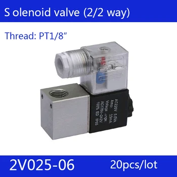 20pcs a lot 2V025-06 1/8" 2 Position 2 Port Air Solenoid Valves Pneumatic Control Valve,valvula neumatico,valvula pneumatica
20pcs a lot 2V025-06 1/8" 2 Position 2 Port Air Solenoid Valves Pneumatic Control Valve,valvula neumatico,valvula pneumatica
