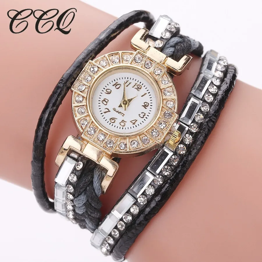 CCQ Women Brand Luxury Gold Fashion Crystal Rhinestone Bracelet Women Dress Watches Ladies Quartz Wristwatches Drop Shipping
CCQ Women Brand Luxury Gold Fashion Crystal Rhinestone Bracelet Women Dress Watches Ladies Quartz Wristwatches Drop Shipping