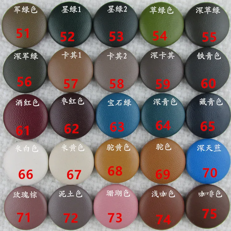 36L// 23mm Nail Back Upholstery Buttons Covered In Your Own Fabric 17mm Nail