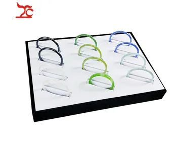 New Faux PU Jewelry Display Holder 12 Slots Bracelet Organizer Case Wooden Bangle Jade Ring Storage Display Tray 35*25*4CM
New Faux PU Jewelry Display Holder 12 Slots Bracelet Organizer Case Wooden Bangle Jade Ring Storage Display Tray 35*25*4CM