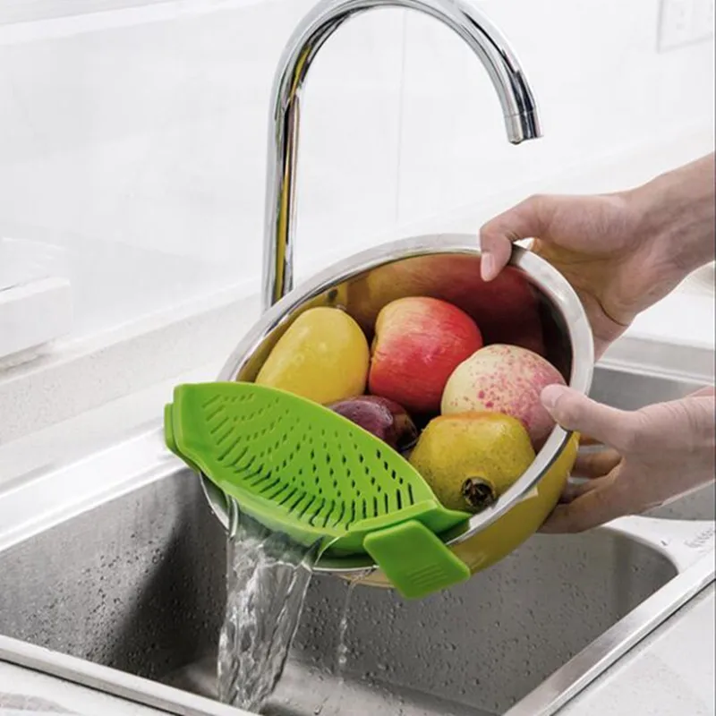Multi-functional Kitchen Accessories Sink Strainer Kitchen Things Colander Sieve Silicone Pot Pan Strainer Filter Washing Gadget
Multi-functional Kitchen Accessories Sink Strainer Kitchen Things Colander Sieve Silicone Pot Pan Strainer Filter Washing Gadget