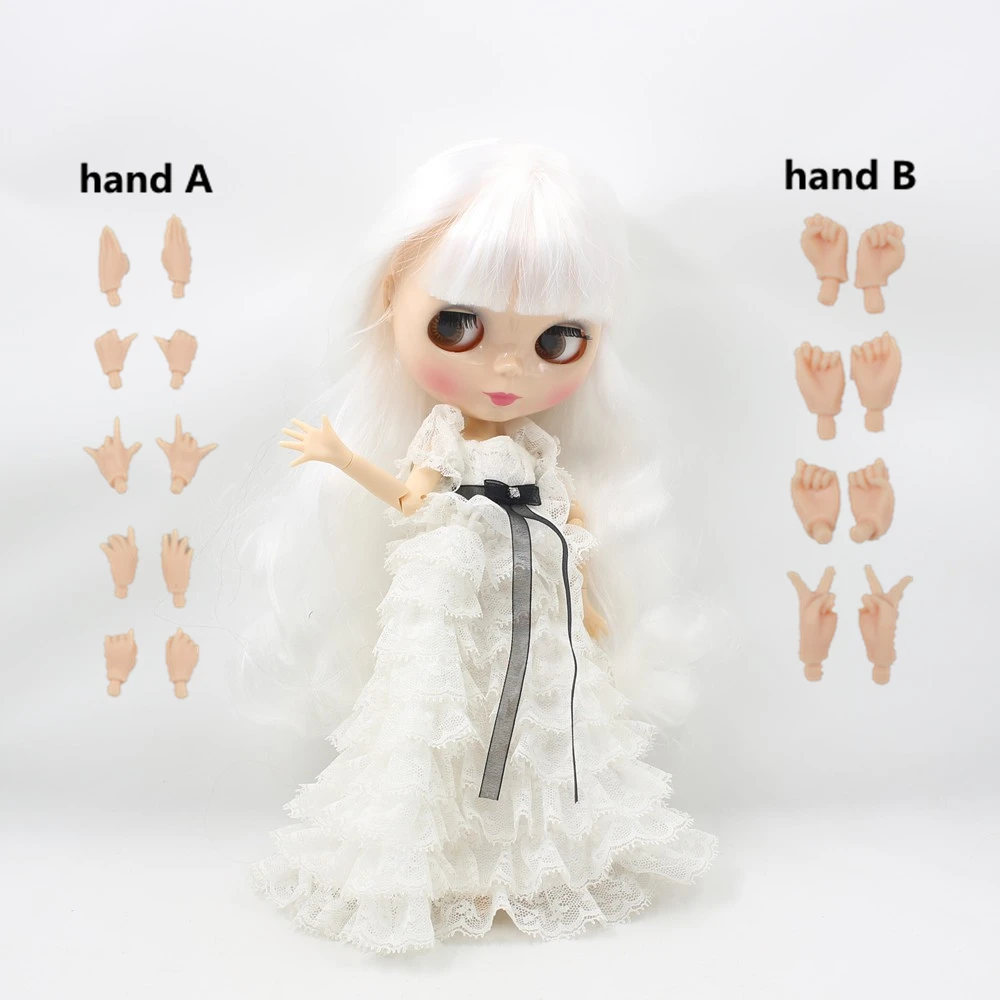 Fortune Days Nude Blyth doll No.260BL136 White long hair with bangs JOINT body Natural skin Factory Blyth
Fortune Days Nude Blyth doll No.260BL136 White long hair with bangs JOINT body Natural skin Factory Blyth
