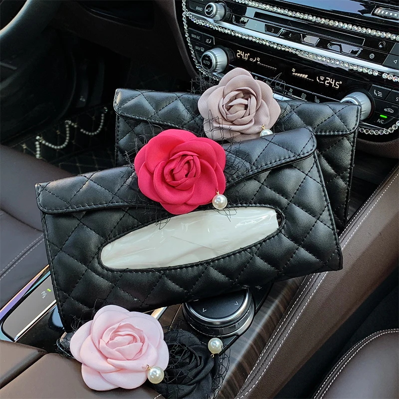 Car PU leather Simple Camellia cute Car Tissue Box Universal for Sun Visor Hanging Tissue Box Holder Sunshade Case Accessories
Car PU leather Simple Camellia cute Car Tissue Box Universal for Sun Visor Hanging Tissue Box Holder Sunshade Case Accessories