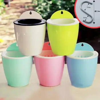 Durable Home Gardening Flower Pots Wall Lazy Flower Pots Green Project New Color Plastic Flower Plate Breathable L0728
Durable Home Gardening Flower Pots Wall Lazy Flower Pots Green Project New Color Plastic Flower Plate Breathable L0728