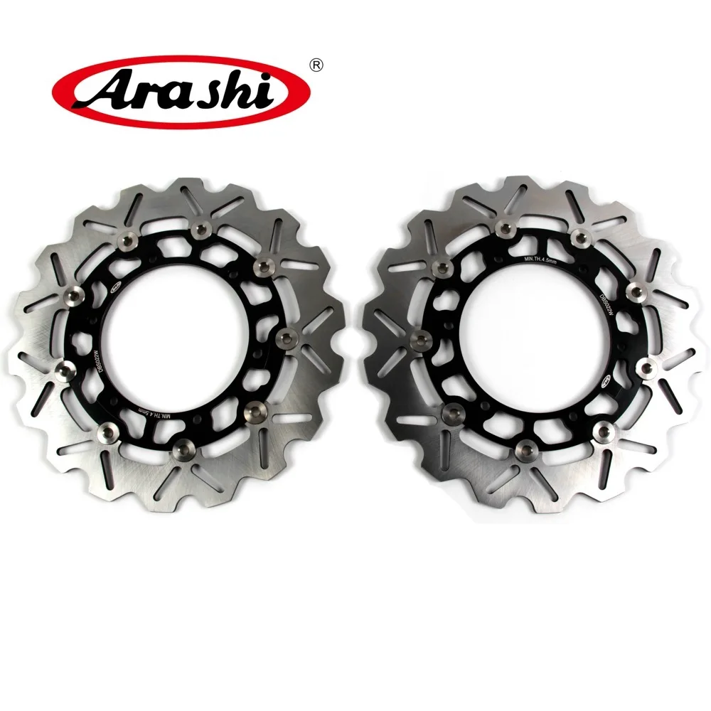 

ARASHI CNC Front Brake Discs For YAMAHA TDM 900 2002-2014 TDM900 2002 2003 2004 2005 2006 2007 2008 2009 Brake Rotors Disks