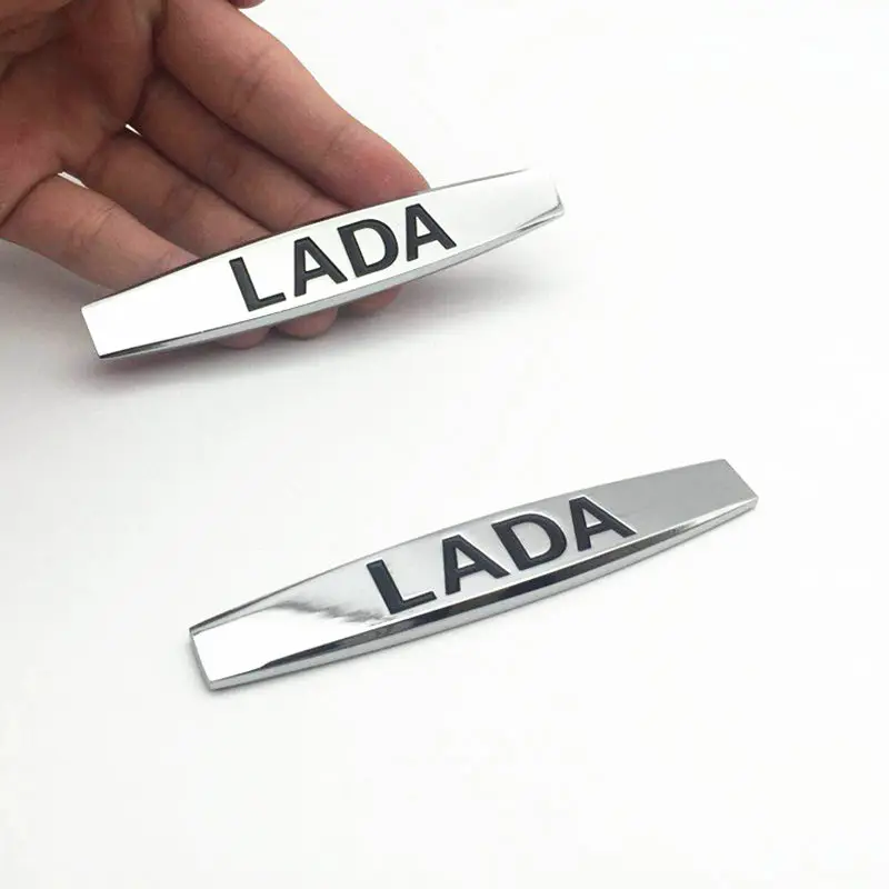2pcs/lot for Lada 3d logo Car Fender side Emblem Badge Decal auto rear bumper trunk Sticker for VESTA Niva Granta Priora
2pcs/lot for Lada 3d logo Car Fender side Emblem Badge Decal auto rear bumper trunk Sticker for VESTA Niva Granta Priora