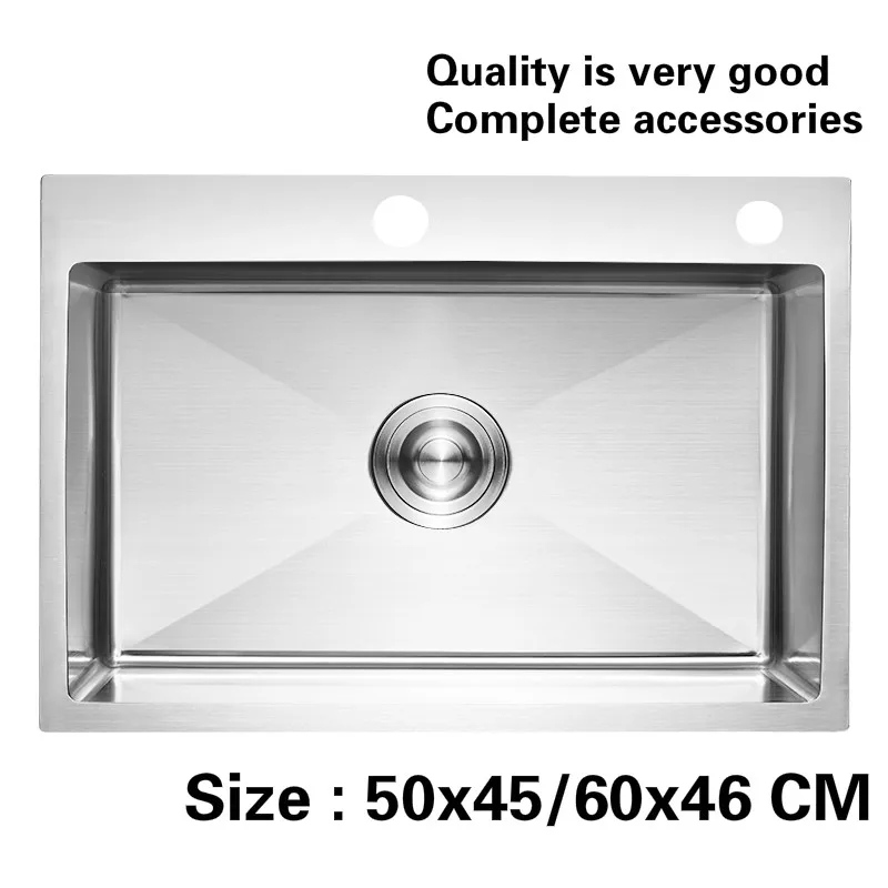 Free shipping Apartment vogue kitchen manual sink single trough do the dishes 304 stainless steel hot sell 500x450/600x460 MM
Free shipping Apartment vogue kitchen manual sink single trough do the dishes 304 stainless steel hot sell 500x450/600x460 MM