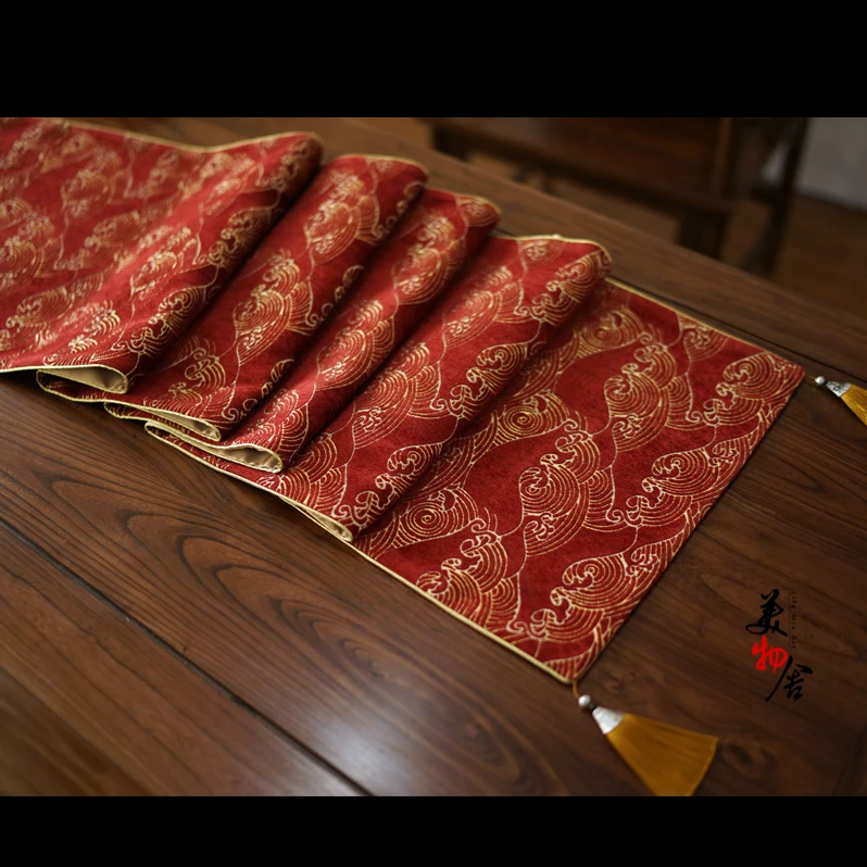 Thick Table Runner Europe Wine Red New 2018 Wave Wedding Luxury Embroidery Room Sofa Home Hotel Bedding Decoration Table cloth
Thick Table Runner Europe Wine Red New 2018 Wave Wedding Luxury Embroidery Room Sofa Home Hotel Bedding Decoration Table cloth